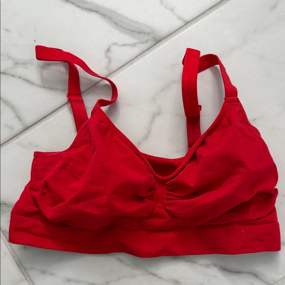 Vibrant Red Women's Bralette